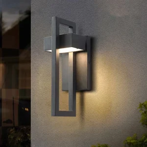 LED Wall Lamp E27 Decorative Lighting Outdoor Fixtures Outdoor Porch Wall Lamp Simple Outdoor Lighting Corridor Garden Sconce